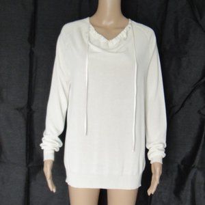 MAISON MARTIN MARGIELA PARIS Designer Sweater, M, white, NWT, Made in Italy